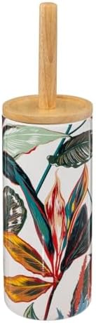 Palawan Ceramic Toilet Brush with Holder - 5 Colors
