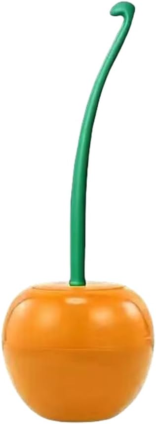 Toilet Brush Set with Soft Hair and Long Handle for Bathroom Use