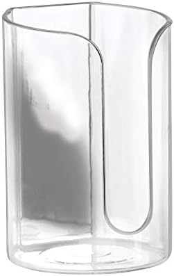 InterDesign iDesign AFFIXX Plastic Adhesive Cup Dispenser for Bathroom