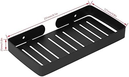 Stainless Steel Shower Caddy with Drain Rack and Sponge Tray