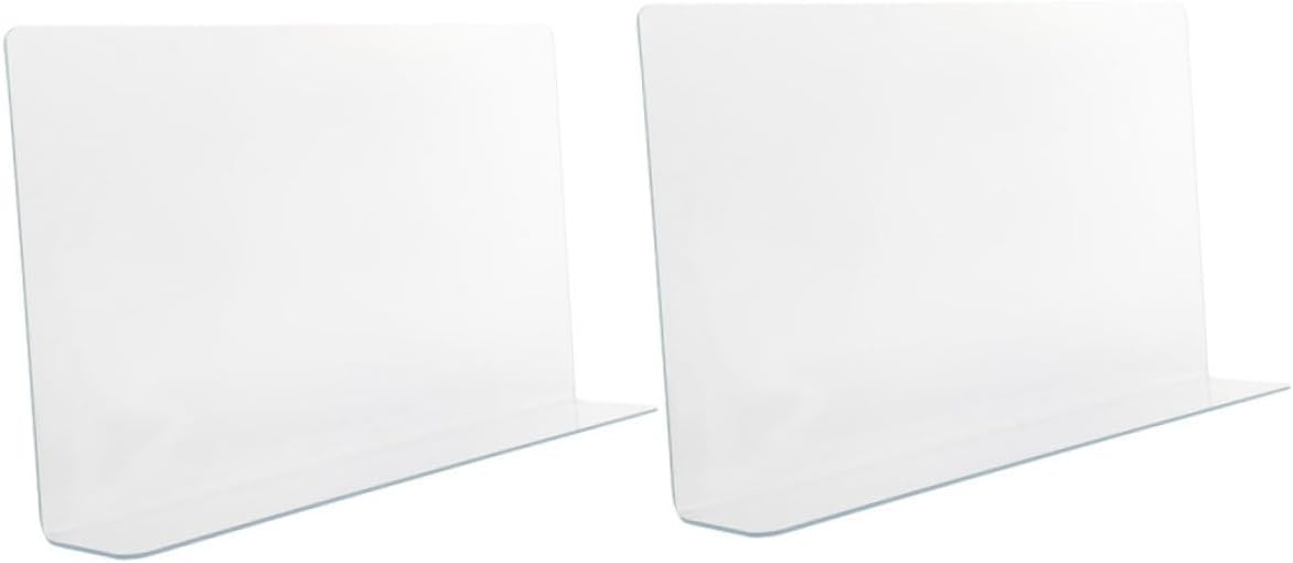 Zerodeko 2pcs PVC Bathtub Splash Guard