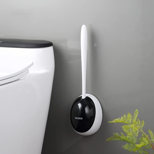 Automatic Toilet Cleaning Brush with Holder and Drainage
