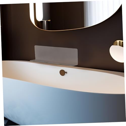 Wakauto Bathtub Corner Water Guard Splash Baffle PVC