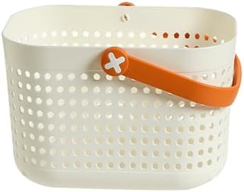 Durable Plastic Shower Caddy Basket with Handle