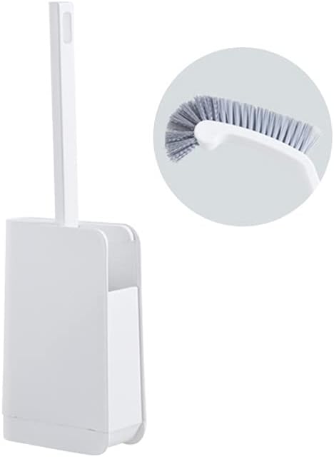 Gold Toilet Brush with Holder 360 No Dead End Cleaning Tool