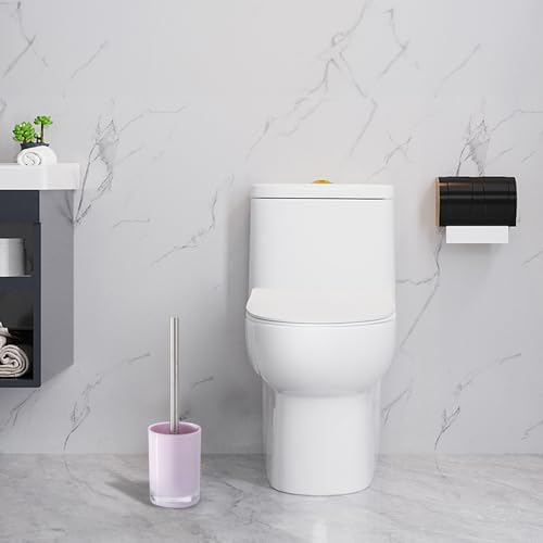 5 Pcs Purple Acrylic Bathroom Accessory Set