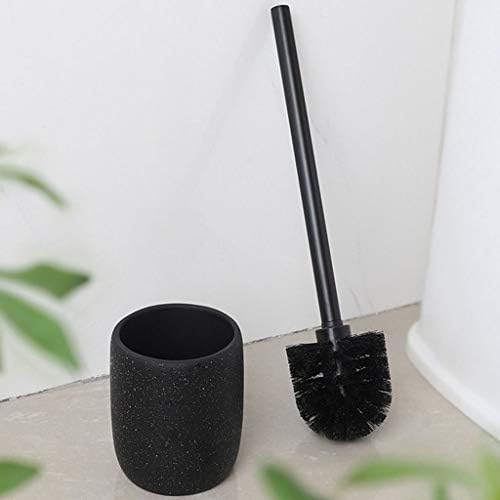 UNNS Toilet Brush Set with Holder Black