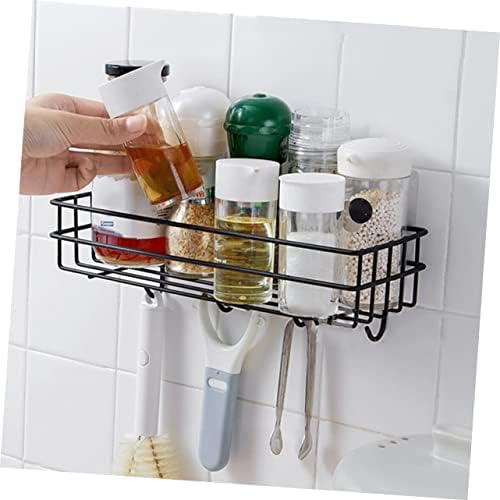 LIFKICH Iron Wall Mounted Shower Organizer Shelf