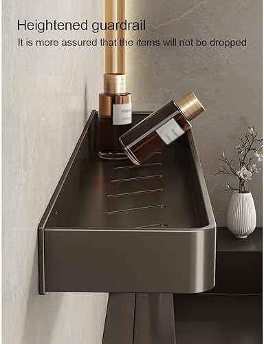 ANNBKA 1 Layer Wall Mounted Shower Caddy Organizer