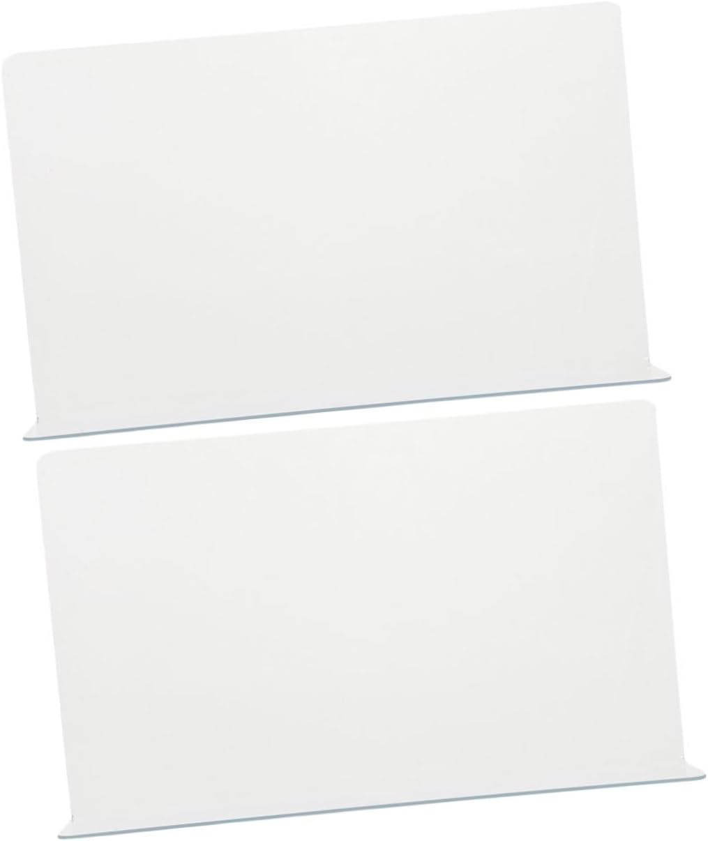 Zerodeko 2pcs PVC Bathtub Splash Guard