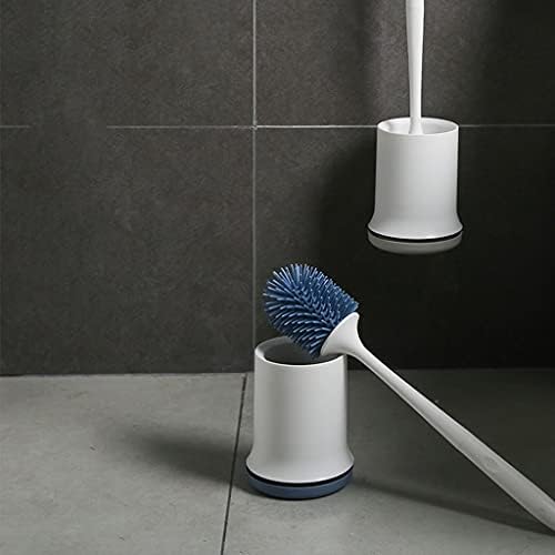 Stylish Toilet Brush Set with Holder Bigblue Color