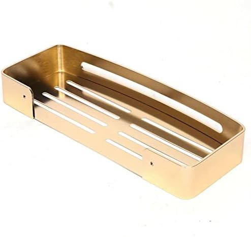 FINANCIALLY LIT LKOP Space Aluminum Gold Shower Caddy