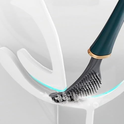 Reaci-Zicoly 2025 Lekxagabo Ag03 Flexible Silicone Toilet Brush Set