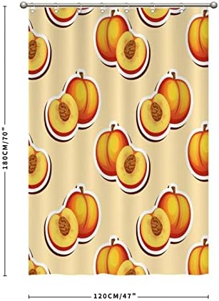 Funny Fruit Shower Curtain Liner Set 47 x 71