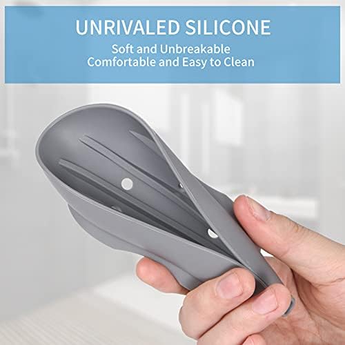 Luckyiren Bathroom Soap Dish Holder Stand Saver Tray