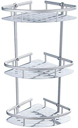 FINANCIALLY LIT LKOP 3 Tier Triangular Shower Caddy