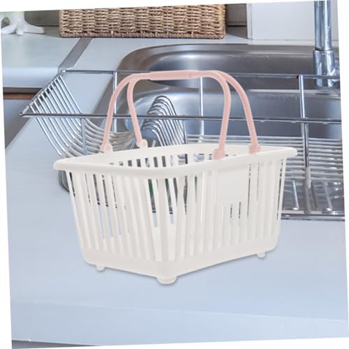 Zerodeko Stackable Plastic Shower Basket with Handles