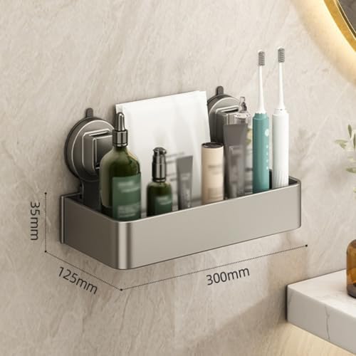 Shower Shelf Racks Suction Cup Waterproof Bathroom Storage Rack