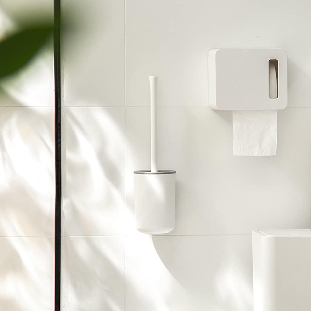 UNNS Toilet Brush with Wall-Mounted Holder 1
