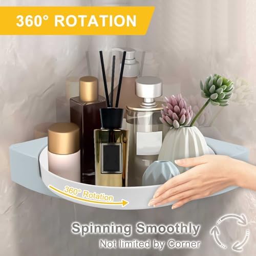 Qivine 360 Rotating Corner Shower Shelf