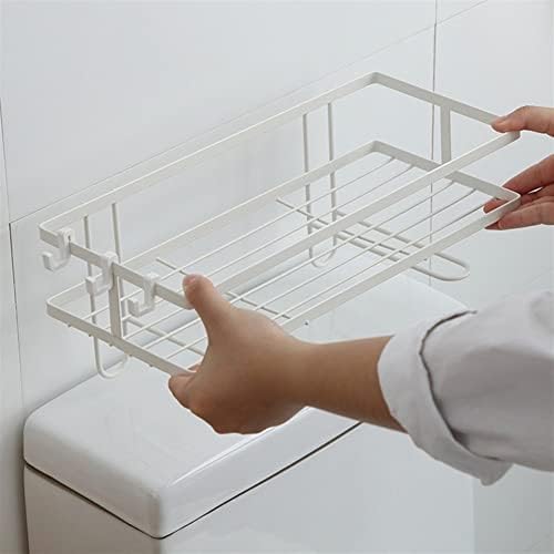 ANNBKA White Waterproof Wall Mount Shower Caddy