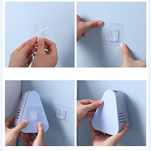 Veratse Golf Shape Toilet Brush with Wall-Mounted Holder Blue