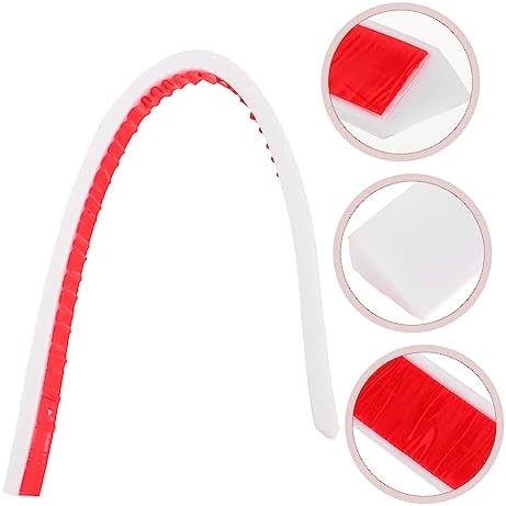 DOITOOL Bathtub Shield Water Barrier 50cm Sturdy Silicone Self-adhesive