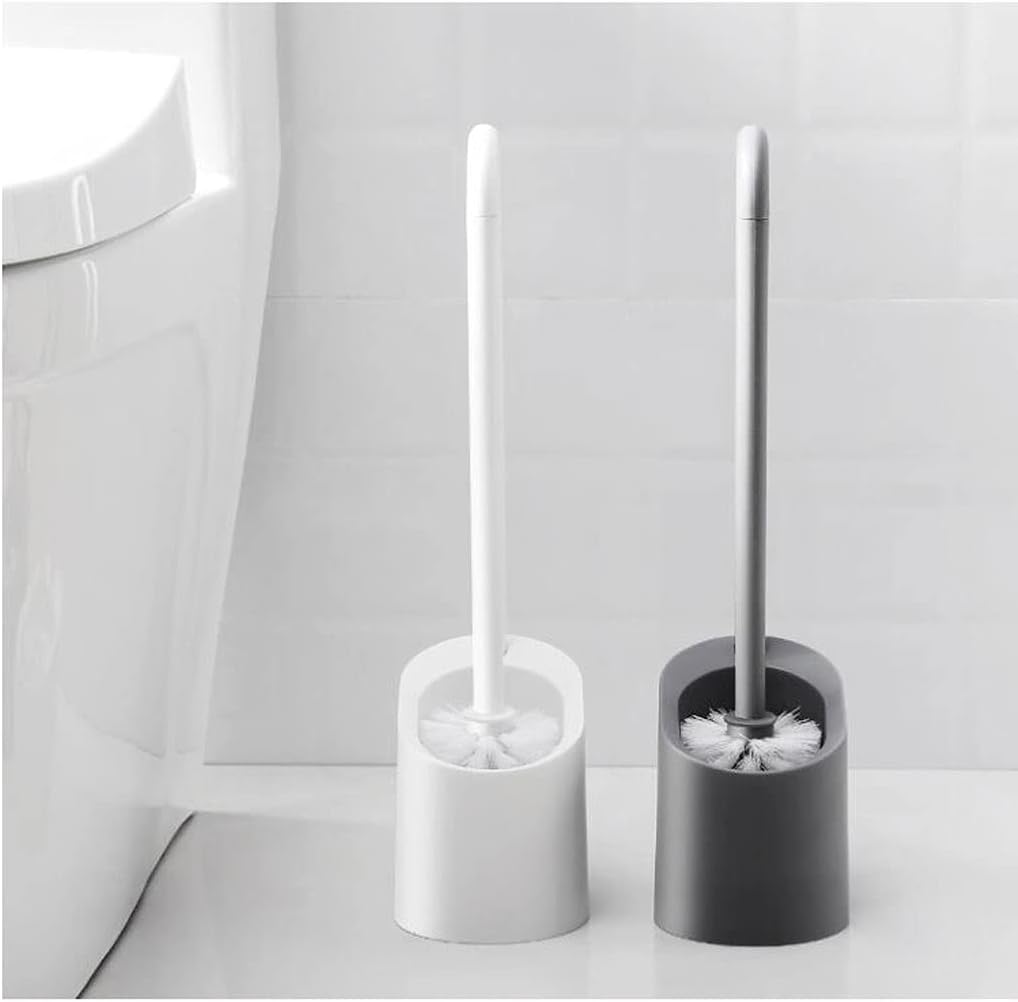 YYDS Toilet Brush with Holder Non-Slip Durable