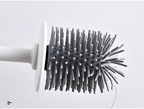 YZERTLH Toilet Brush with Wall-Mounted Holder