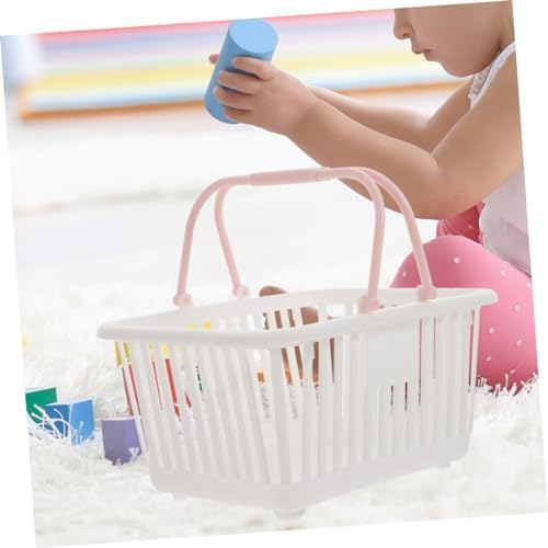 Zerodeko Stackable Plastic Shower Basket with Handles