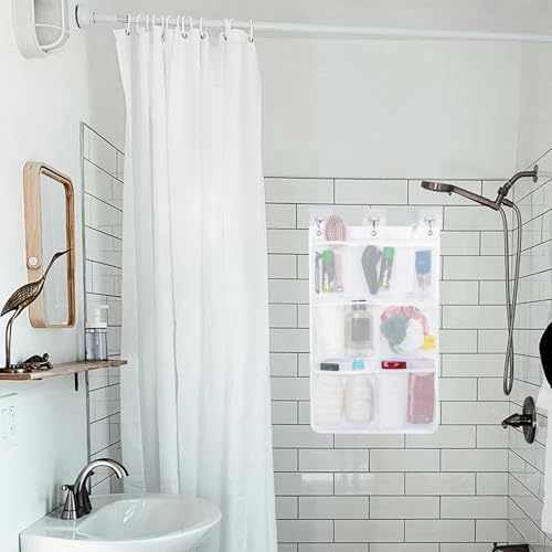 ULIFEBETTER 2 Pack Shower Caddy with 7 Pockets