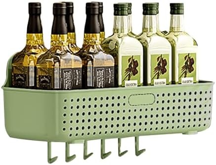 Wall Mounted Storage Basket for Bathroom and Kitchen
