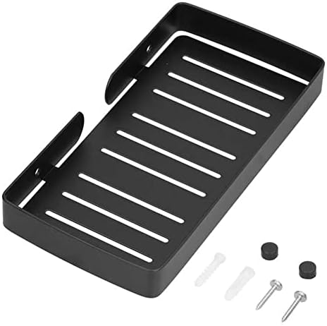 Stainless Steel Shower Caddy with Drain Rack and Sponge Tray
