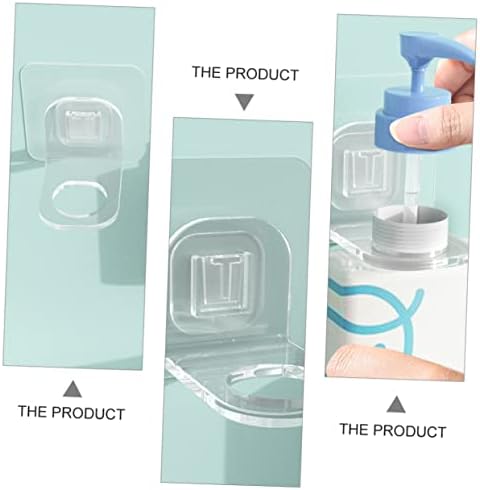 PRETYZOOM Rustproof Shower Gel Holder for Wall Mount