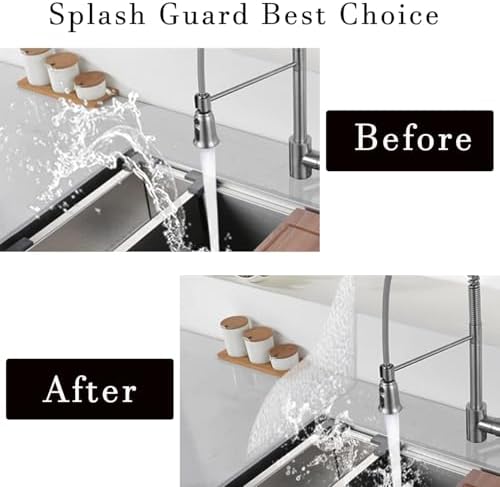 Zisqerts Acrylic Shower Splash Guard Set
