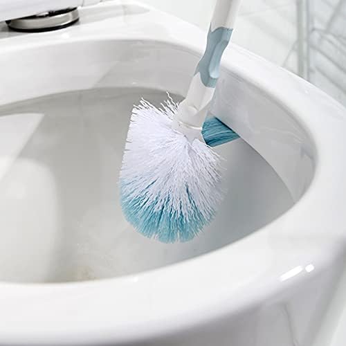 TOMYEUS Toilet Brush with Holder Wall-Mounted Deep Cleaning Set