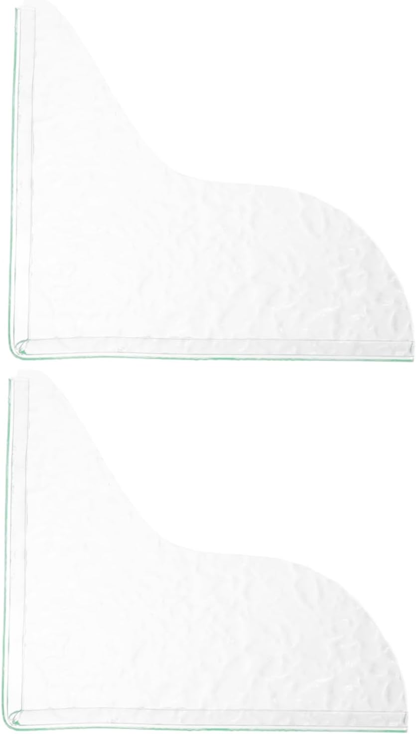 Zerodeko 2pcs Shower Splash Guards Water Barrier for Tub and Sink