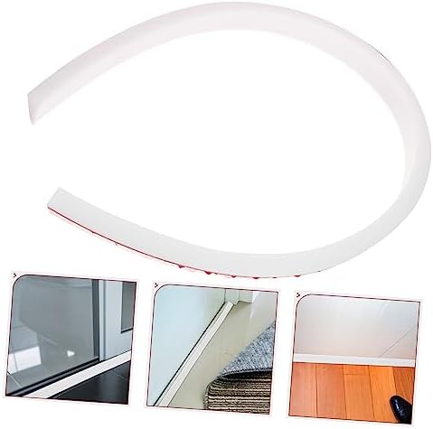 DOITOOL Bathtub Shield Water Barrier 50cm Sturdy Silicone Self-adhesive