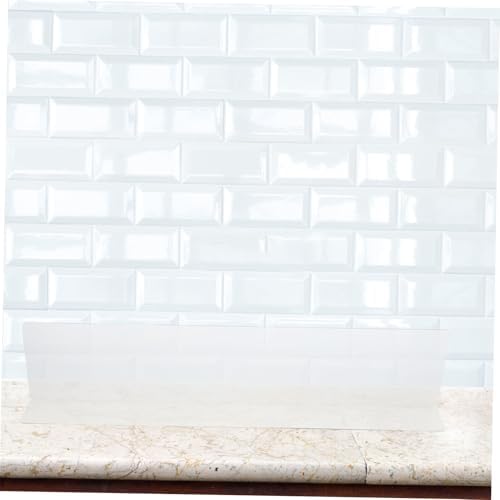 TOBBOMEY Bathtub Side Splash Guard Anti-Splash Baffle