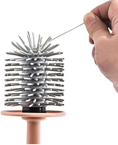 Bathroom Toilet Brush with Stand and 360 Cleaning Head