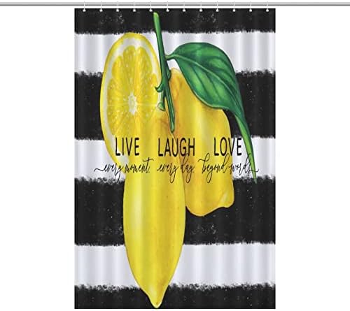 Sweet Natural Food Shower Curtain for 48x72 Inch Bathtub