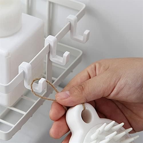 ANNBKA White Waterproof Wall Mount Shower Caddy