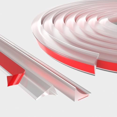 39 Inch Collapsible Shower Threshold Water Dam Barrier