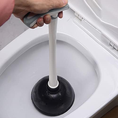 Toilet Brush and Plunger Set with Non-Slip Holder