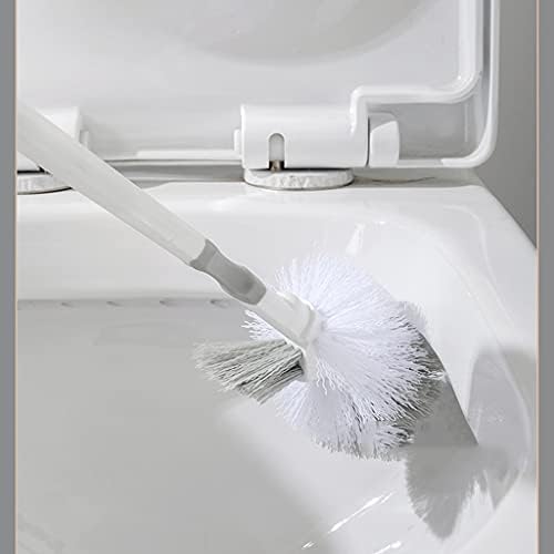 TOMYEUS Toilet Brush with Holder Wall-Mounted Deep Cleaning Set