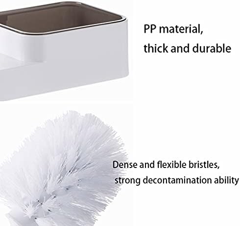 INKTUS Toilet Brush with Holder and Storage Box