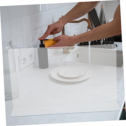 KONTONTY Bathtub Shower Splash Guard PVC Stain Resistant Easy Install