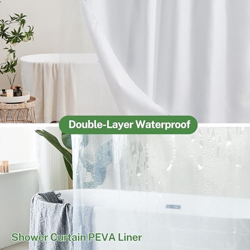 Lameirose 3 in 1 Shower Curtain Set