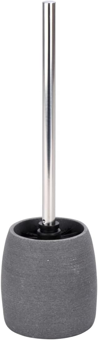Wenko Polyresin Toilet Brush Set Grey
