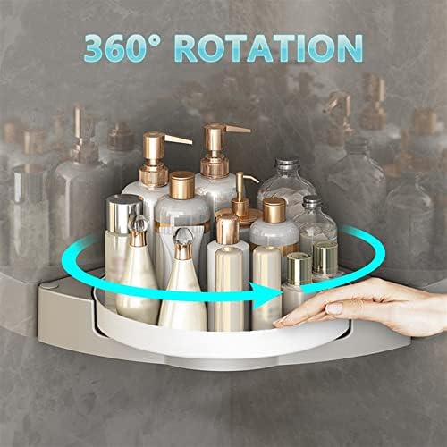 ANNBKA 360 Rotating Corner Shower Rack